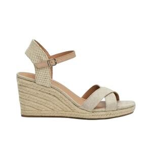 NIB! Lucky Brand Maeylee Espadrille Wedge Strappy Sandals - Size 8